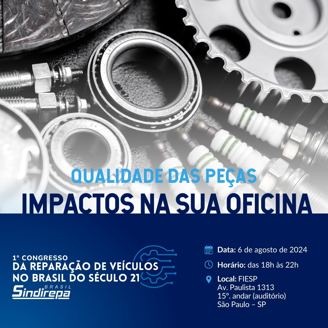 You are currently viewing A qualidade das peças comercializadas no mercado será um dos temas do 1º Congresso da Reparação de Veículos no Brasil