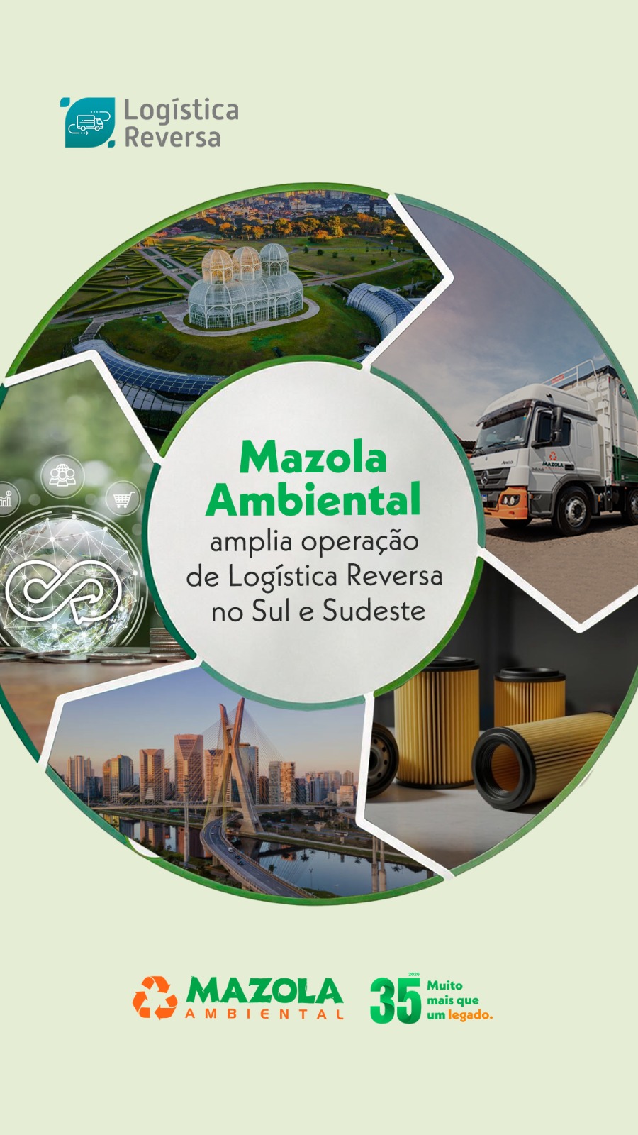 No momento, você está visualizando Mazola Ambiental fortalece operações de Logística Reversa nas regiões Sul e Sudeste
