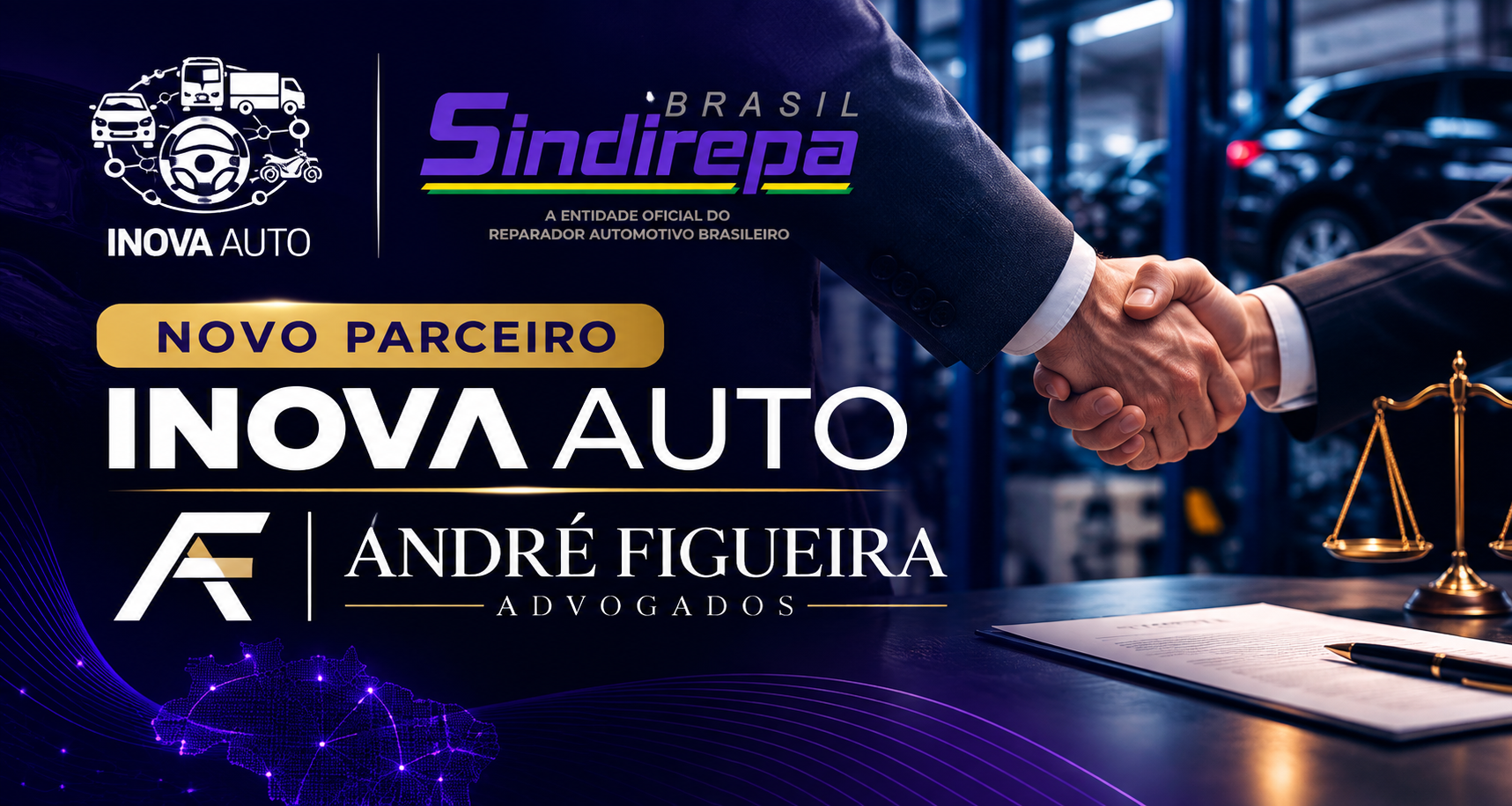 No momento, você está visualizando Sindirepa Brasil e André Figueira Advogados anunciam parceria para fortalecer a gestão fiscal no setor de reparação automotiva 